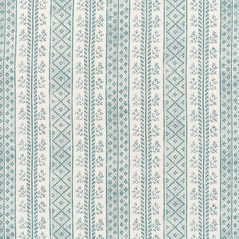 Jasper Dutch Stripe Oasis Teal Fabric JP 7169