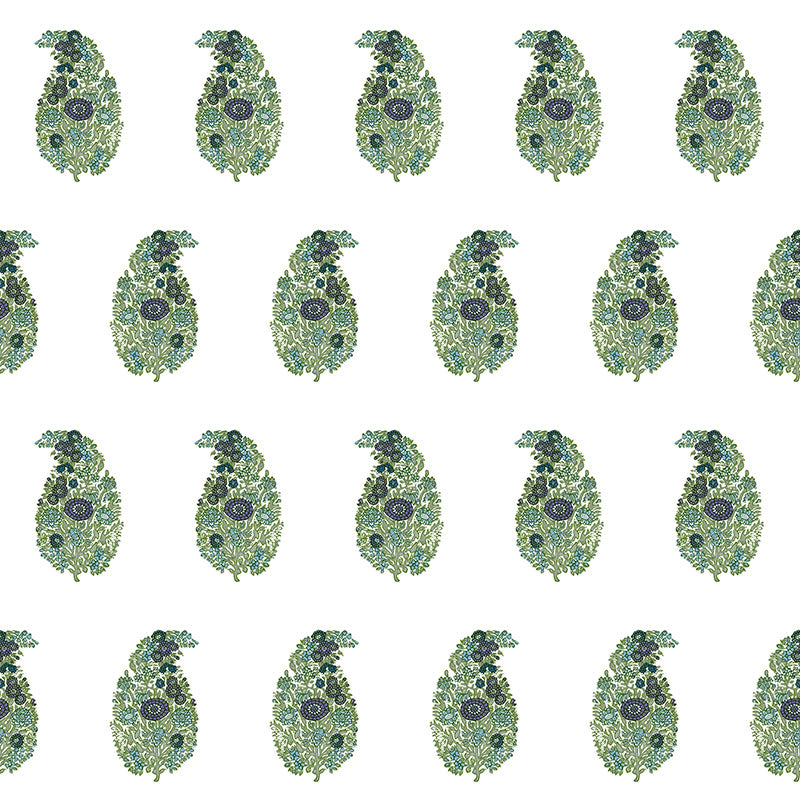 Gaston Y Daniela Tarsila Wp Azul/Verde Wallpaper LCW1022.003.0