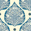 Galbraith & Paul Lotus Cobalt Wallpaper