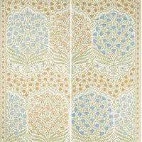 Lee Jofa Sameera Paper Sapphire/Gold Wallpaper P2017100.540.0