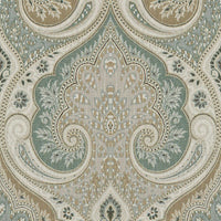 Baker Lifestyle Latika Aqua/Taupe Fabric PP50321.6.0