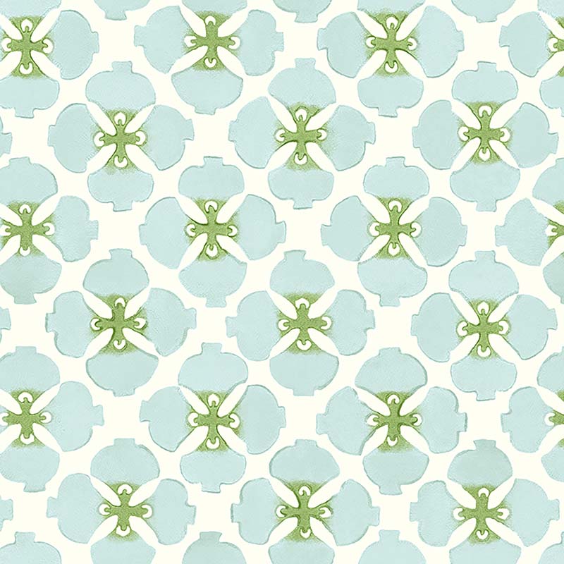 Galbraith & Paul Sakura Sea Fabric