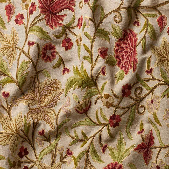 Marvic Textiles Santara Red Fabric 1228