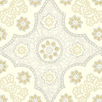 Galbraith & Paul Seville Medallion Tundra Wallpaper