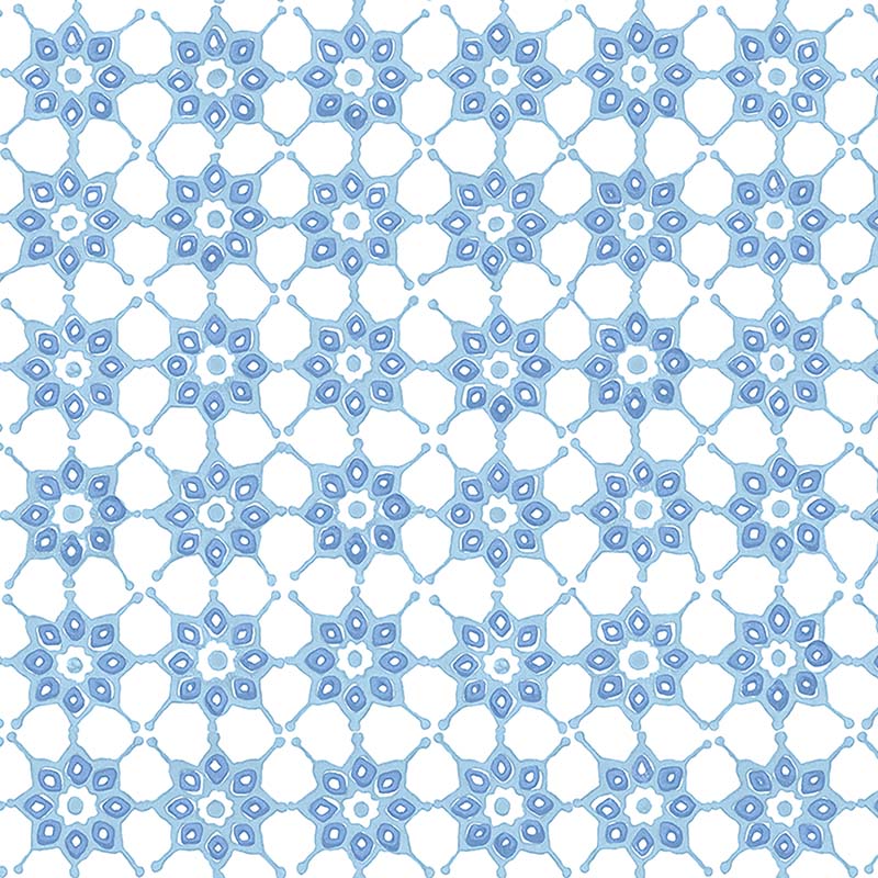 Galbraith & Paul Tile Dutch Blue Wallpaper