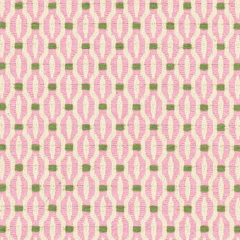 Marvic Textiles Trellis Rose Pink Fabric 1425