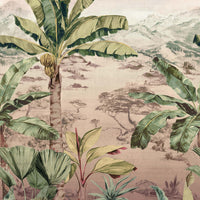 Osborne & Little Martinique Panel 2 Wallpaper W7615-02